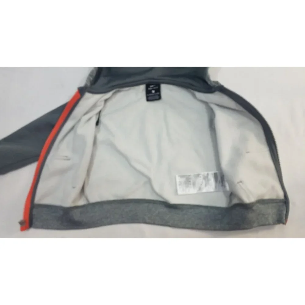 Nike Dri-Fit Toddler Hoodie Jacket 2T Gray & Orange - Picture 7 of 8